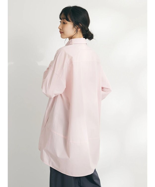 CRAFT STANDARD BOUTIQUE イージーケアコクーンポケ付きチュニック White