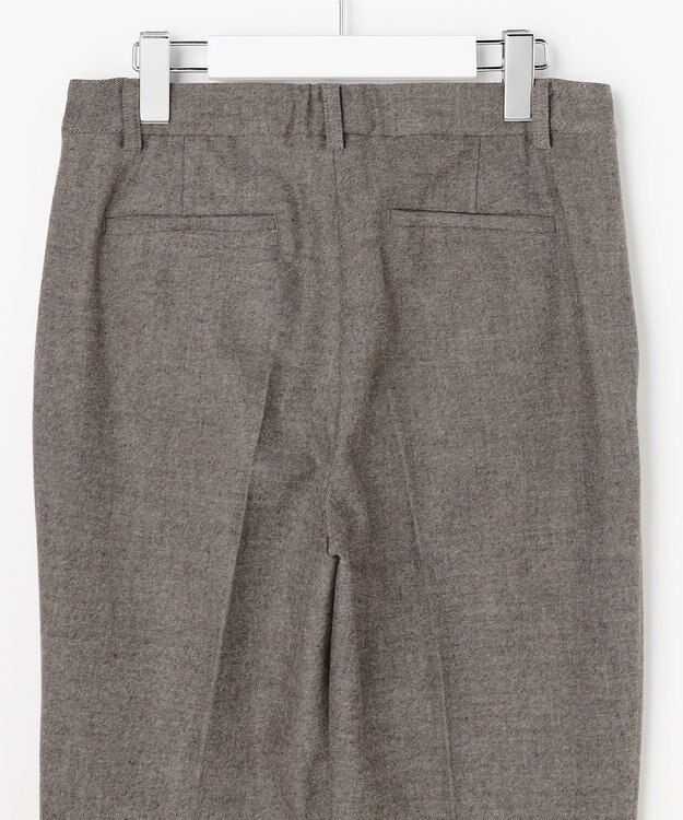 J.PRESS LADIES L チェルビック テーパード パンツ ブラウン系