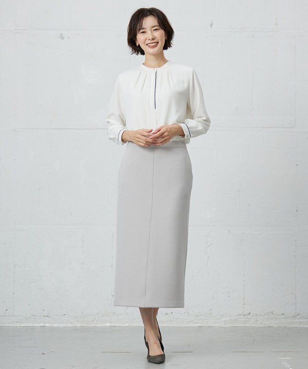 J.PRESS LADIES シュノワデシン カットソー アイボリー系