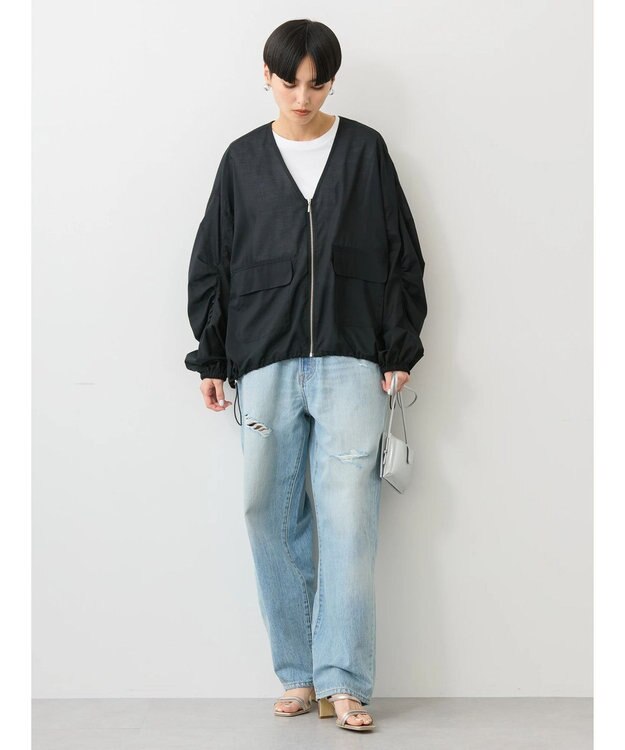 AMERICAN HOLIC ダメージデニムパンツ Light Indigo