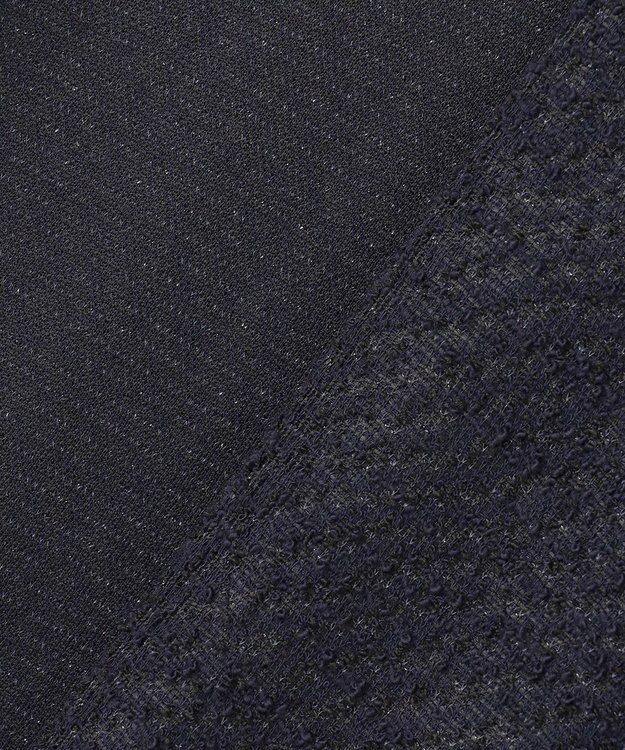 ANY SIS S ネップツイード ジャケット ネイビー系