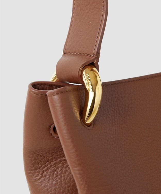 JOSEPH セタレザー　FOLD BUCKET Cinnamon