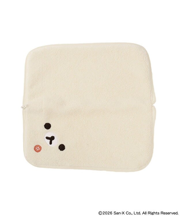 earth music&ecology 【予約】リラックマ×earth 2wayジップハンカチ B