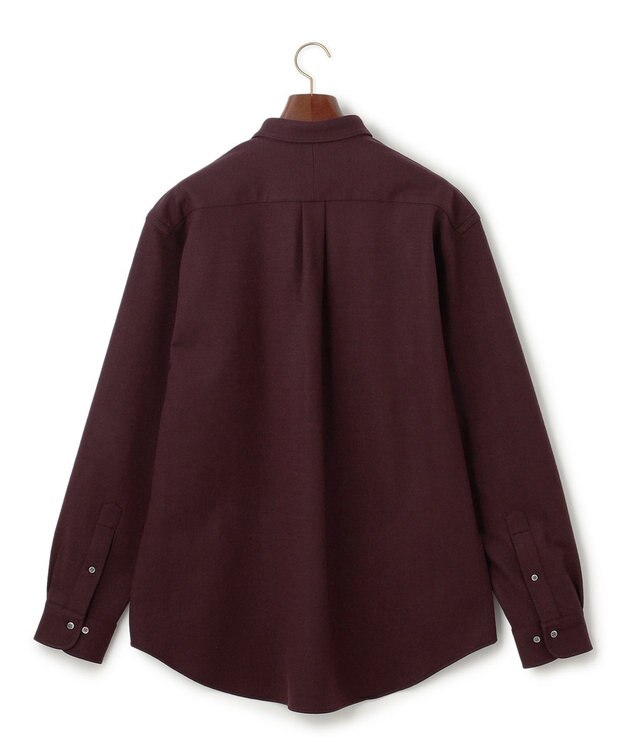 J.PRESS MEN 【J.PRESS ORIGINALS】SUPER FLANNEL JERSEY SHIRT / JAPAN MADE ブラウン系