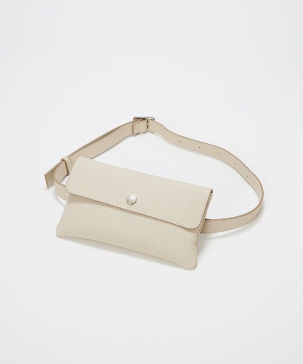 TOPKAPI 【Breath TOPKAPI】ELAN エラン シュリンクレザー 3way ミニ ボディバッグ クリーム