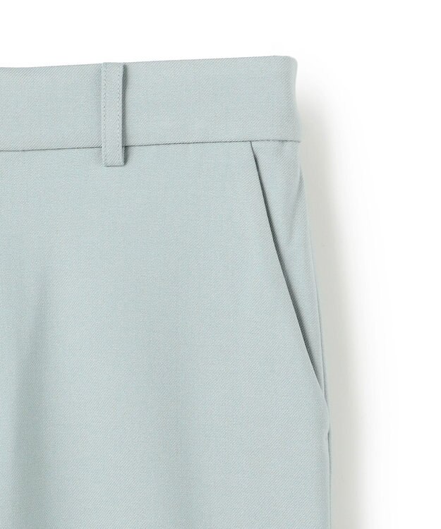 UNFILO 【ウエストゴム/14サイズ展開】beauty warm pants テーパード セージ