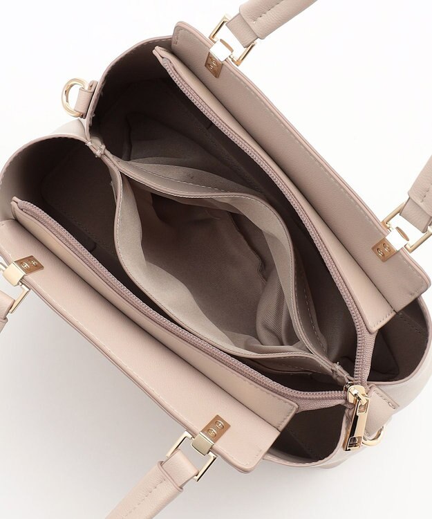 ANY SIS 【2WAY】ノーブルミディ トートバッグ ベージュ