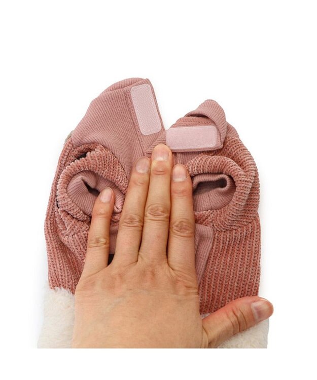 PET PARADISE ペットパラダイス ボア スカートつなぎ 小型犬 赤