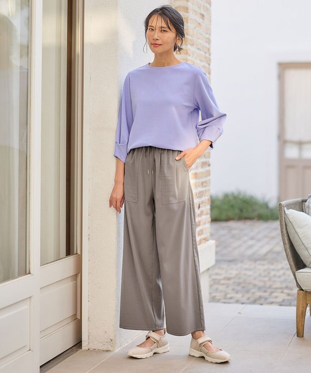 ANY タックスリーブプルオーバー ラベンダー