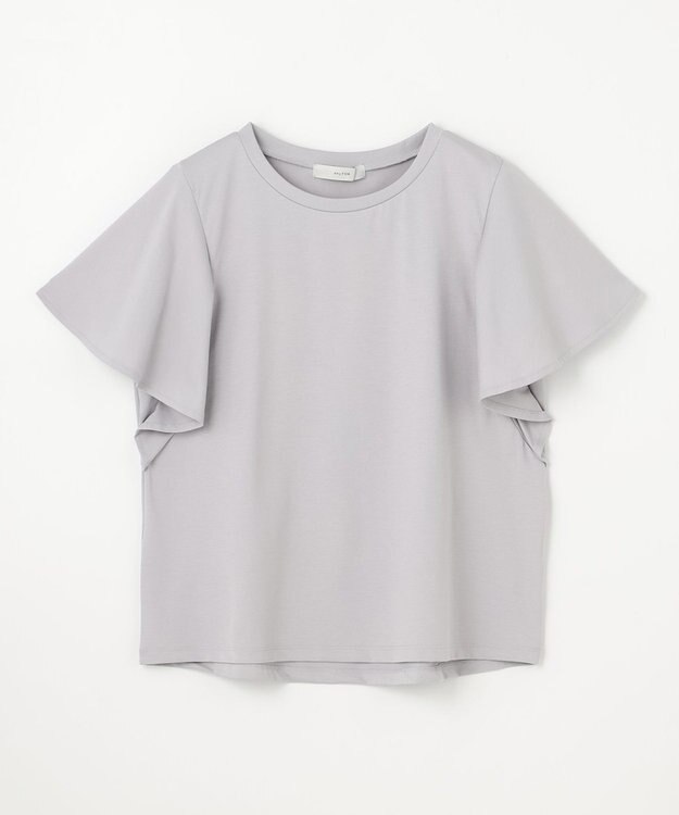 ANY L 【洗濯機可/接触冷感/UVケア】ソロナフリルスリーブプルオーバー グレー