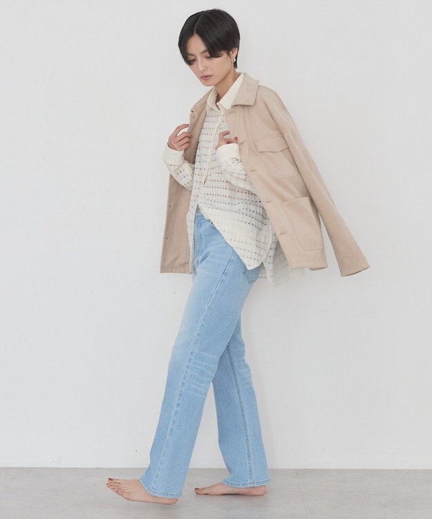 AMERICAN HOLIC 【EDWIN別注】フレアデニム Light Indigo