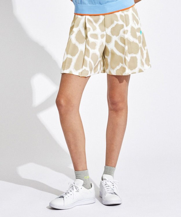 PW CIRCULUS 【WOMEN】ジラフ柄キュロット ゴルフウェア レディース ベージュ系5