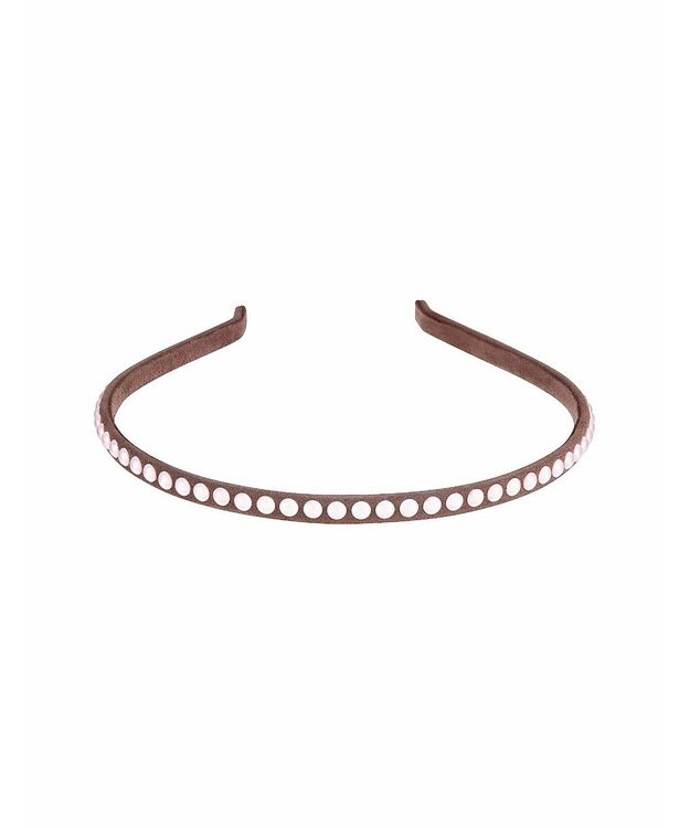 ACCA パールスタッズカチューシャ ピンク