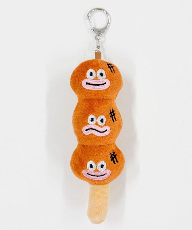 WEGO デリシャスだんごモンスターぬいぐるみキーホルダー ブラウン