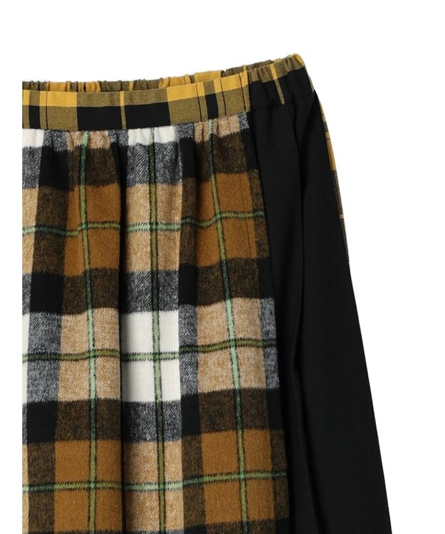 AMERICAN HOLIC アソートチェックプリーツスカート Yellow