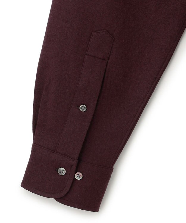 J.PRESS MEN 【J.PRESS ORIGINALS】SUPER FLANNEL JERSEY SHIRT / JAPAN MADE ブラウン系