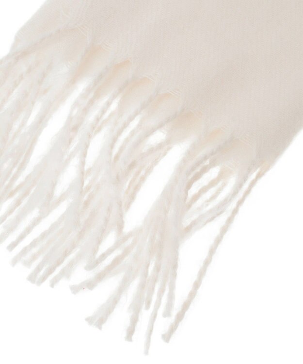 Maison de FLEUR リボン付きストール Ivory