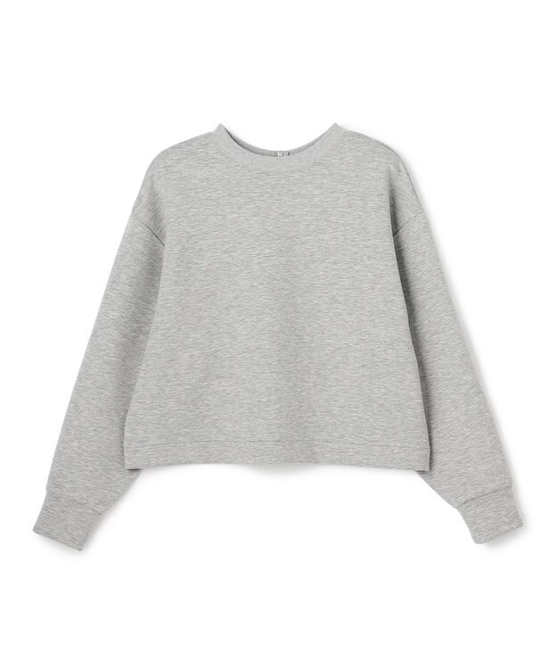 UNFILO L 【2WAY】BEAUTY FORM JERSEY ハーフZIP プルオーバー グレー