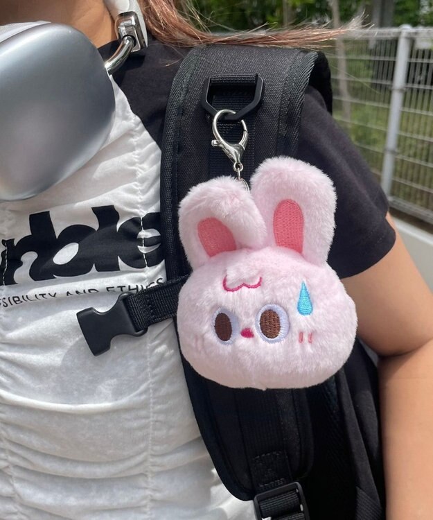 WEGO あせあせあにまるぬいぐるみキーホルダー ピンク
