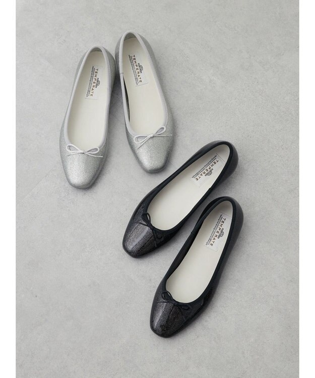 Green Parks ■ＴＥＭＰＥＲＡＴＥ　ＥＭＭＡ　ＧＬＩＴＴＥＲ　シューズ Silver