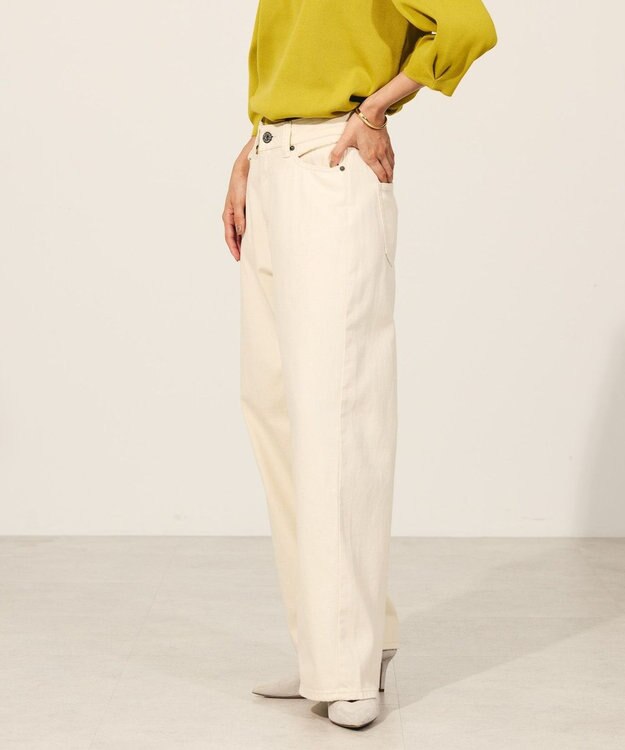 AMERICAN HOLIC ワイドデニム Beige