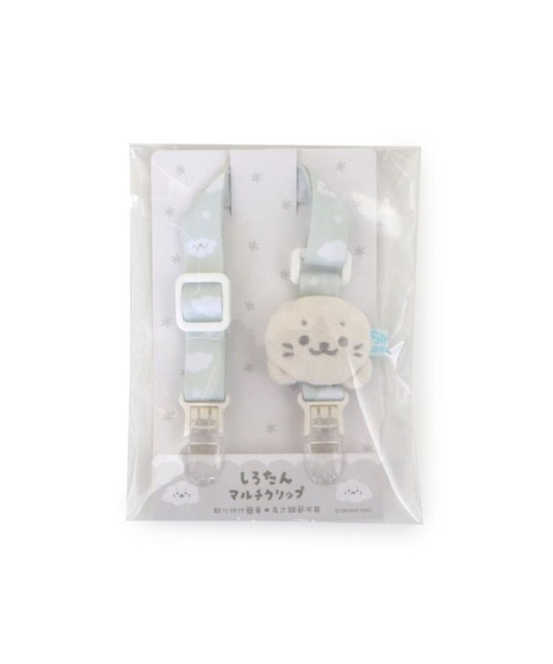 Mother garden しろたん ベビーマルチクリップ　《雲柄》 雲柄