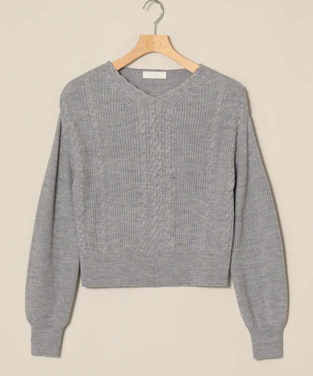 ONWARD Reuse Park 【any SiS】ニット秋冬 グレー