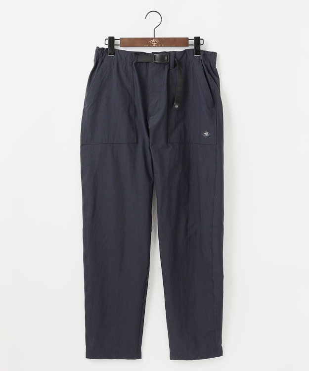 JOSEPH ABBOUD MOUNTAIN 【JAPANファブリック/2WAYストレッチ】ヴィンテージナイロンカルゼストレッチベイカー パンツ ネイビー系