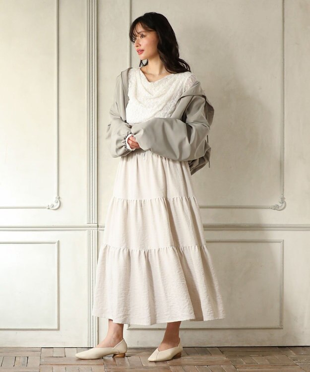 Green Parks ・ＥＬＥＮＣＡＲＥ　ＤＵＥ　バルーンショートマンパー Light Gray