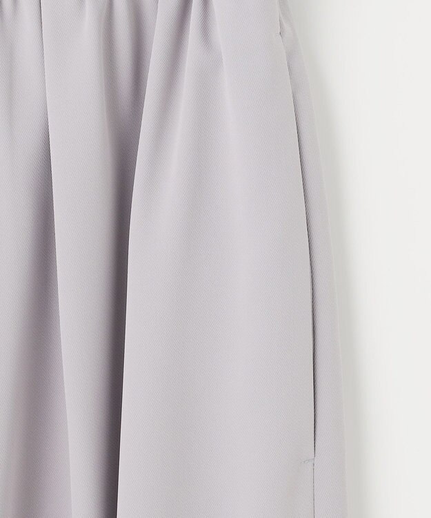 ANY SIS 【接触冷感・UVカット・吸水速乾】サラキレイワイド パンツ ライトグレー