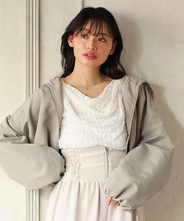 Green Parks ・ＥＬＥＮＣＡＲＥ　ＤＵＥ　バルーンショートマンパー Light Gray