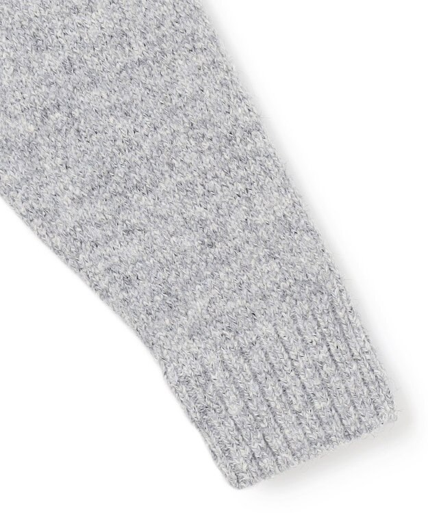 JOSEPH HOMME ツイストメランジ　ニットカーディガン ライトグレー系