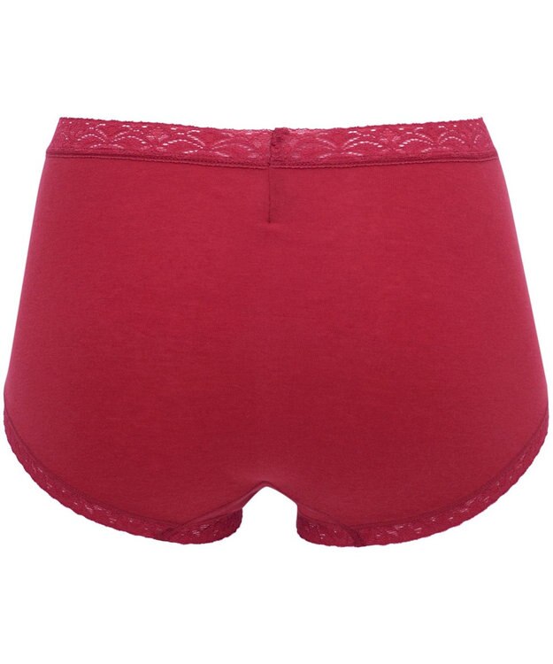 WACOAL 【ディアヒップ】 ショーツ はきこみ丈ふかめ 綿混(身生地) ヒップを包みこむフィット感 やさしいはきごこち PPA112 /ワコール レッド