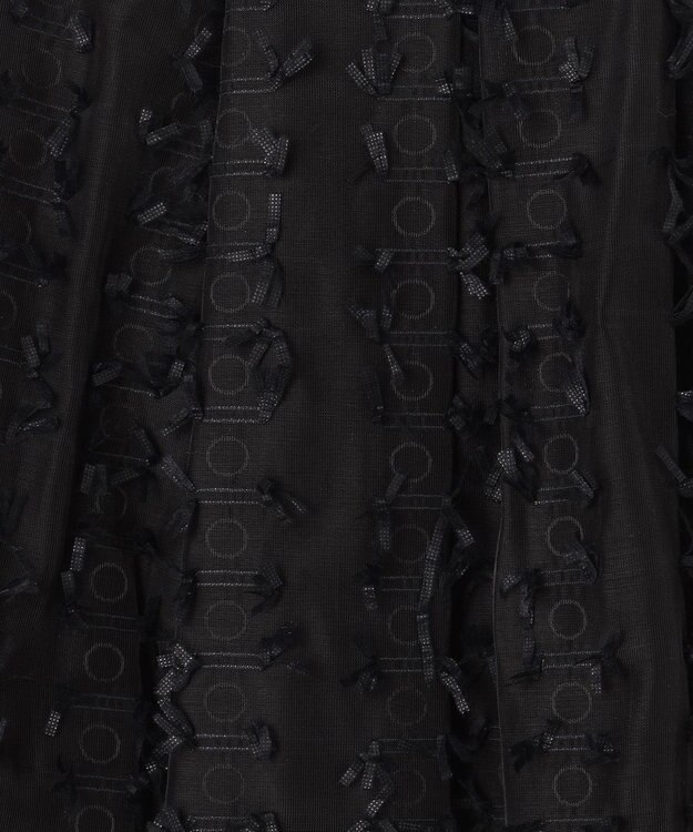 GRACE CONTINENTAL シアージャガード スカート ブラック