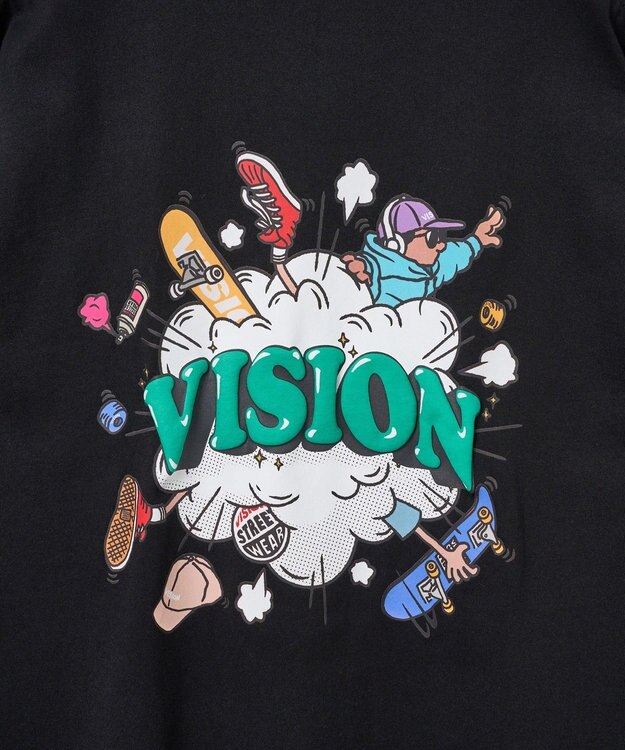 WEGO VISIONグラフィックT（S） 柄2