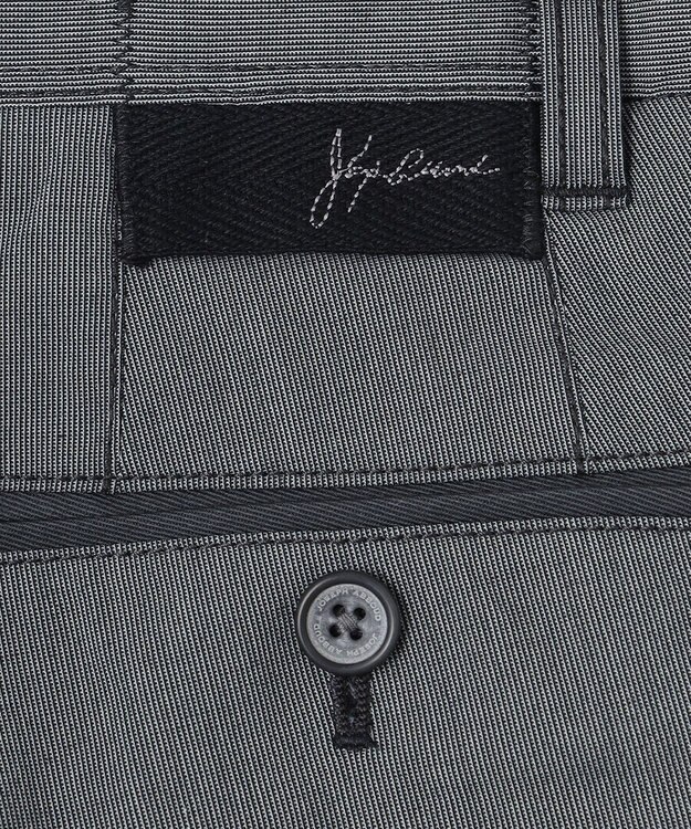 JOSEPH ABBOUD 【ウエストも伸びる/Eco撥水】オーガニックマイクロピケストレッチ パンツ グレー系