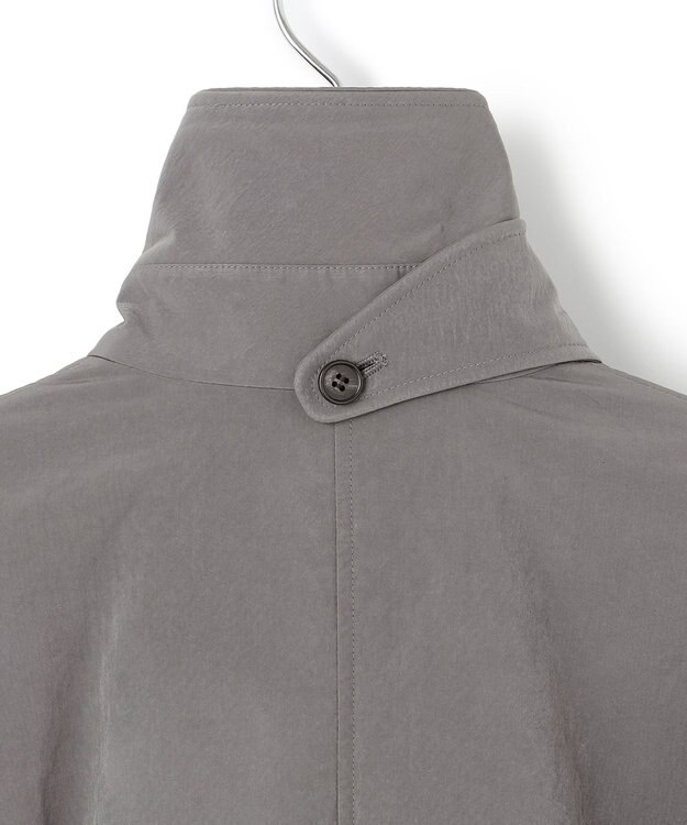 23区 【洗える】LIMONTA ステンカラー ライトアウター グレー系