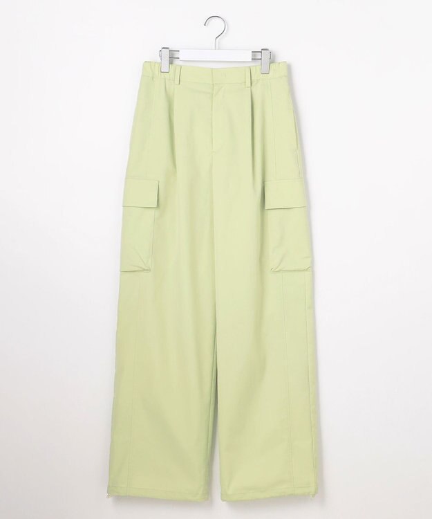 自由区 L 【17号サイズまで展開】ハイカウントカーゴ パンツ ピスタチオ