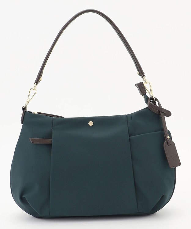 J.PRESS LADIES 【新色登場！・WEB限定カラーあり・2way】ナイロン ショルダー バッグ ダークグリーン系