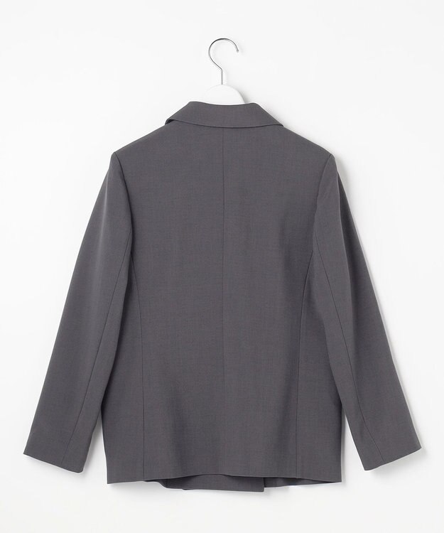 Feroux 【先行予約】パール釦テーラード ジャケット グレー系