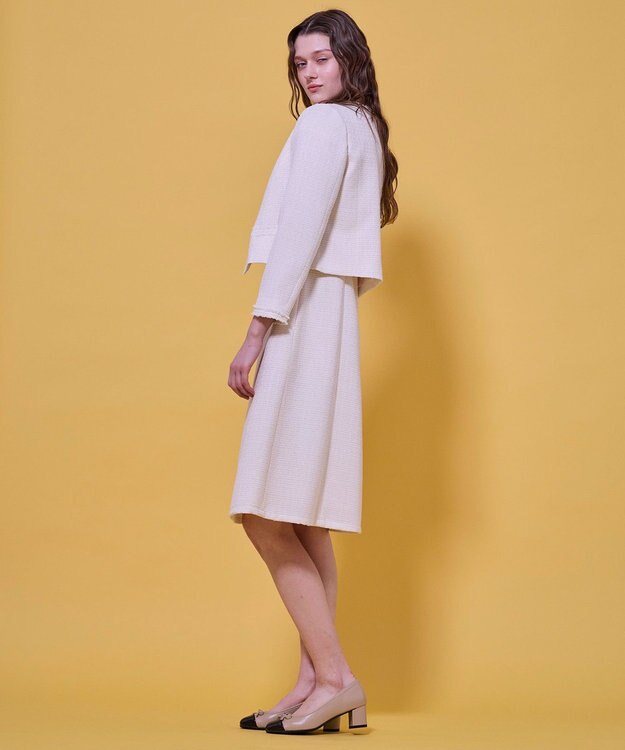 TOCCA GLOW SILHOUETTE ジャケット アイボリー系