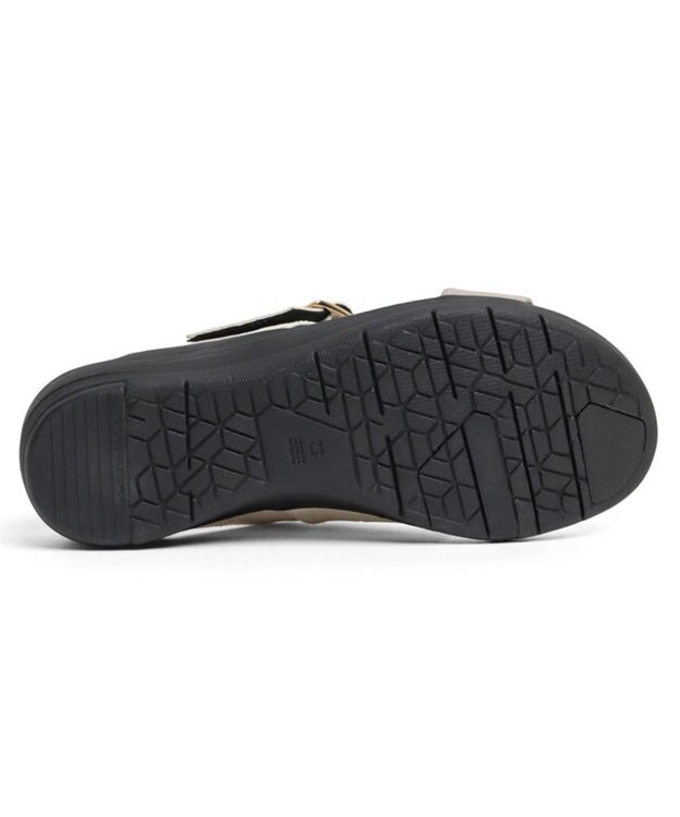 REGAL FOOT COMMUNITY 【リーガルレディース】F04S ベルトサンダル アイボリーゴールド