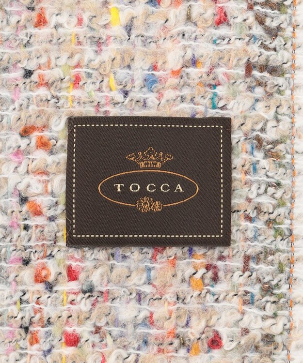 TOCCA TWEED STOLE ストール アイボリー系