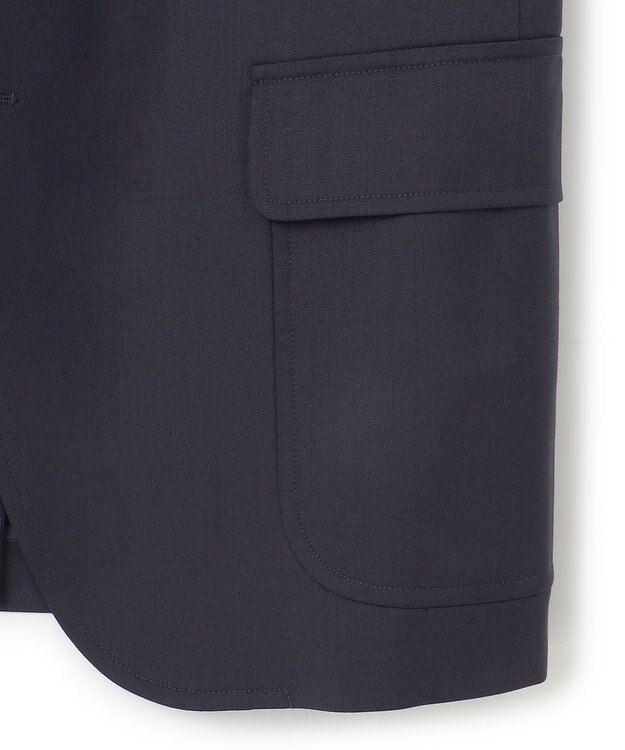J.PRESS MEN “最初の一着“に選ばれる理由【 1st BLAZER】ウールポリエステル ライトギャバ ブレザー / 3B / New Authentic-Fit ネイビー系