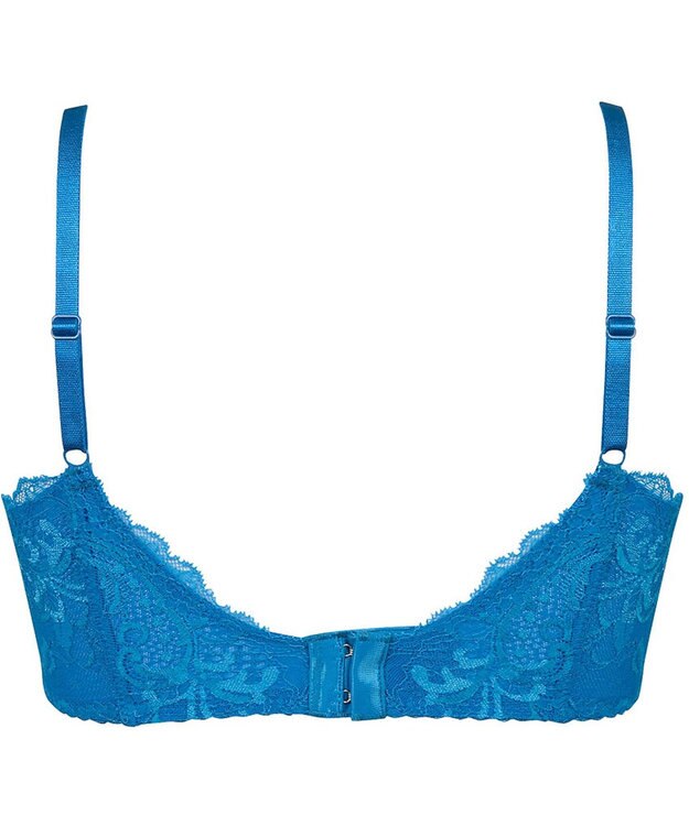 Wing ブラジャー Wing Lesiage 脇すっきりの着やせシルエット 背中の段差・脇のハミ肉軽減 【2920シリーズ】 Gカップまで対応 大きいサイズ ブラ PB2921 ウイング／ワコール ブルー