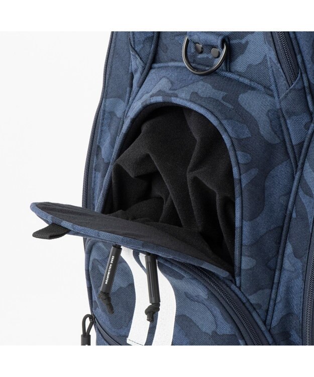 ZERO HALLIBURTON コーデュラキャディバッグ 82051 ネイビーカモ柄