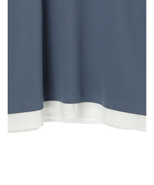 CRAFT STANDARD BOUTIQUE 梨地カットフェイクレイヤードＬ／Ｓ　ＴＥＥ Blue
