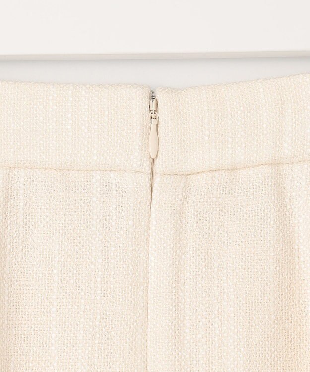 自由区 L 【セット可】ラミーブッチャー ストレートシルエットスカート アイボリー系