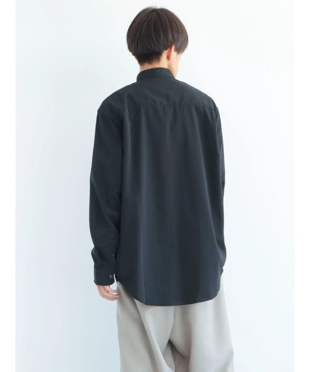 CRAFT STANDARD BOUTIQUE Ｔ／Ｒバンドカラーシャツ Black