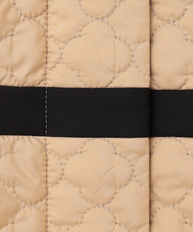 TOCCA 【消臭・洗える】CLOVER CARPET キルト中綿ロングコート ベージュ系